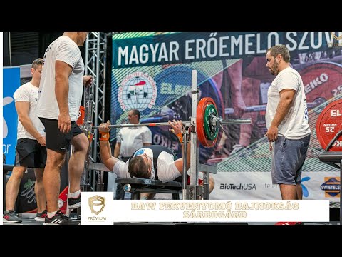 Embedded thumbnail for Ifi, Junior, Masters, Felnőtt RAW Fekvenyomó OB és CsB - Sárbogárd