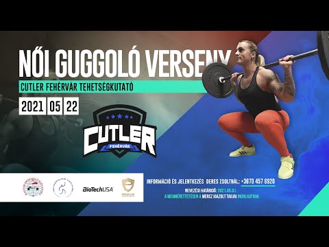 Embedded thumbnail for IPF - MERSZ Női Guggoló Verseny - Cutler Fehérvár